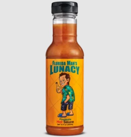 Florida Man’s Lunacy Pineapple Hot Sauce